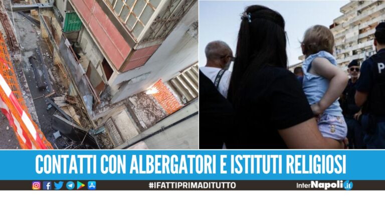 Il Comune cerca hotel per gli sfollati di Scampia, stanziato un milione di euro