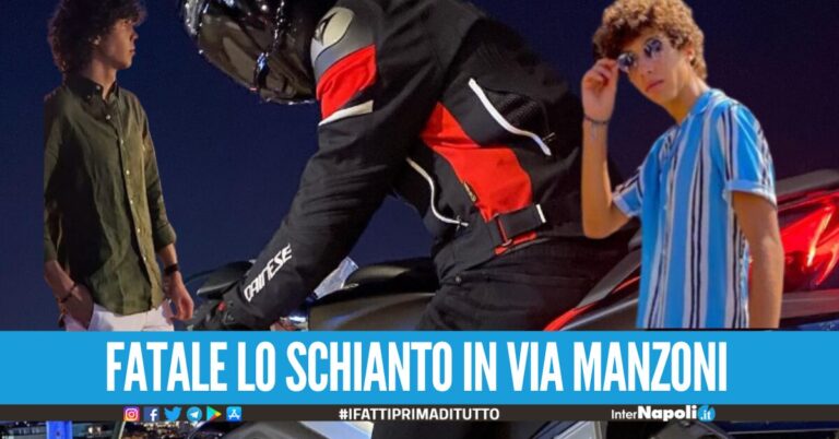 Amante delle due ruote e del mare, la vita di Alessandro Guida spezzata in via Manzoni