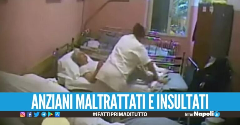 Orrore nel Beneventano. Schiaffi, calci e tirate di capelli nella casa di riposo: indagati 4 operatori