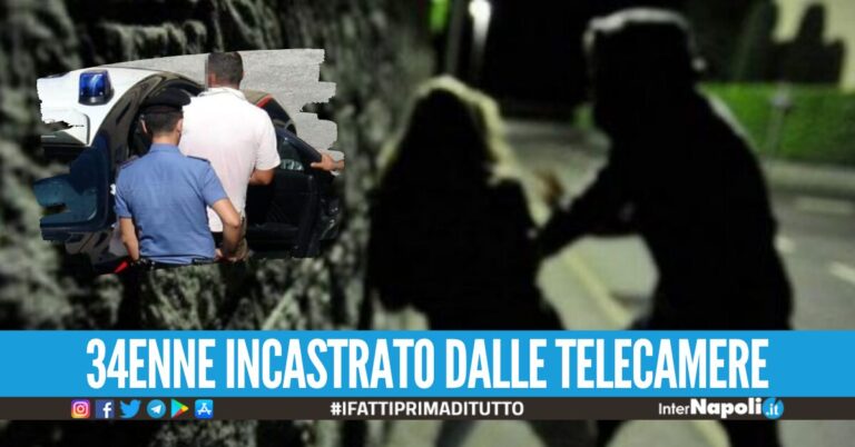 Aggredisce e tenta di scippare una studentessa fuori l’università a Napoli, arrestato