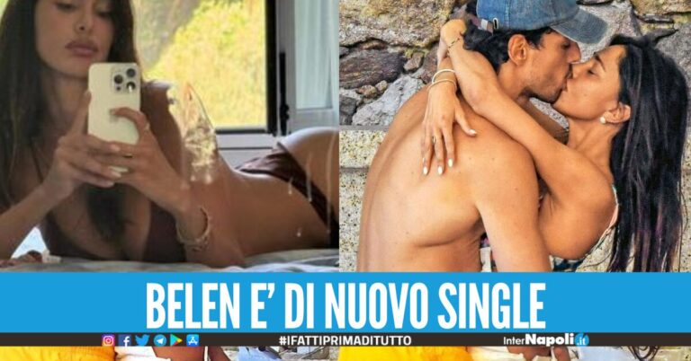 Belen Rodriguez è tornata single, è finita anche la storia con Angelo Edoardo Galvano