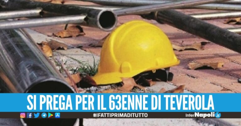 Incidente sul lavoro a Villa Literno, operaio cade da un’altezza di 4 metri: è gravissimo