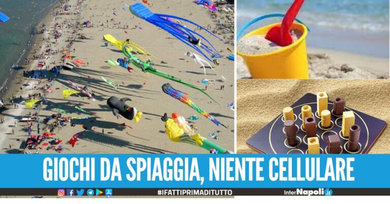 Come trascorrere il tempo in spiaggia I giochi tra tradizione e novità