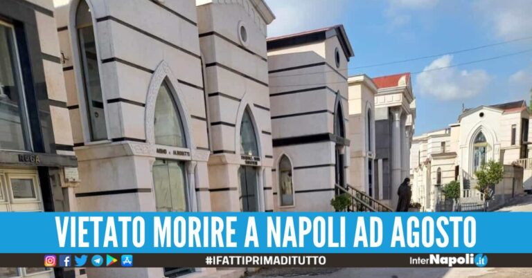 chiusura cimiteri napoli agosto