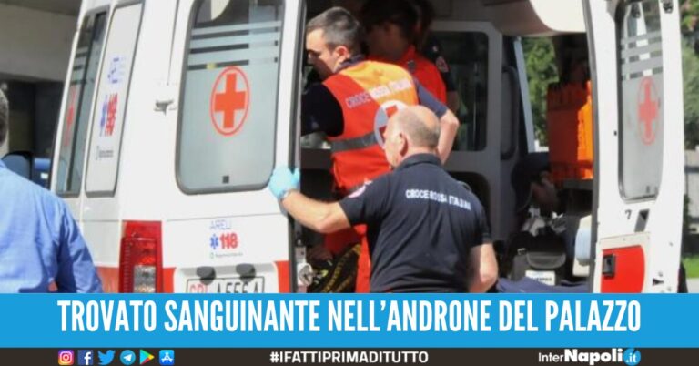 ferito gragnano compagna