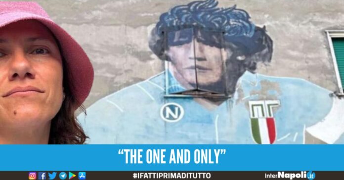 elisa murales maradona