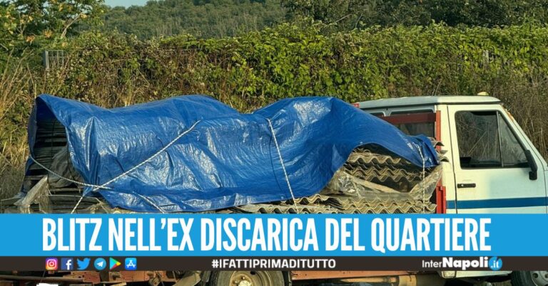 Bomba ecologia tra Soccavo e Pianura, sequestrati 400 kg di amianto