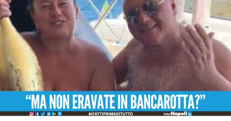 Imma Polese e suo marito Matteo sullo yacht tra ostriche e champagne, il video scatena le polemiche