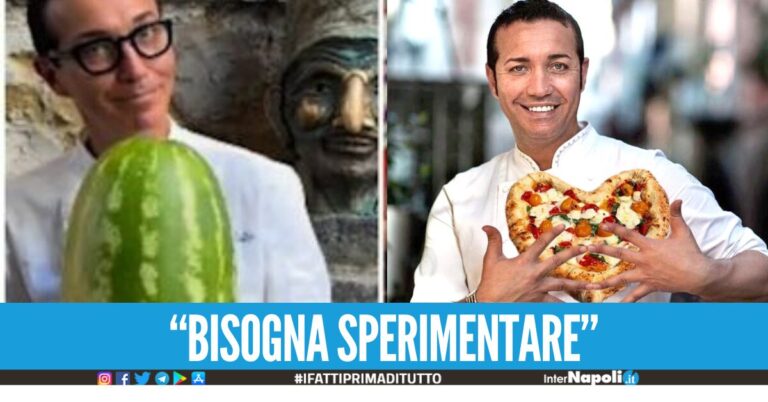 Sorbillo, un altro schiaffo alla tradizione della pizza: arriva quella al cocomero