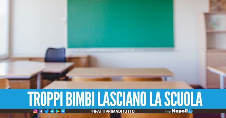 Dispersione scolastica a Napoli e provincia
