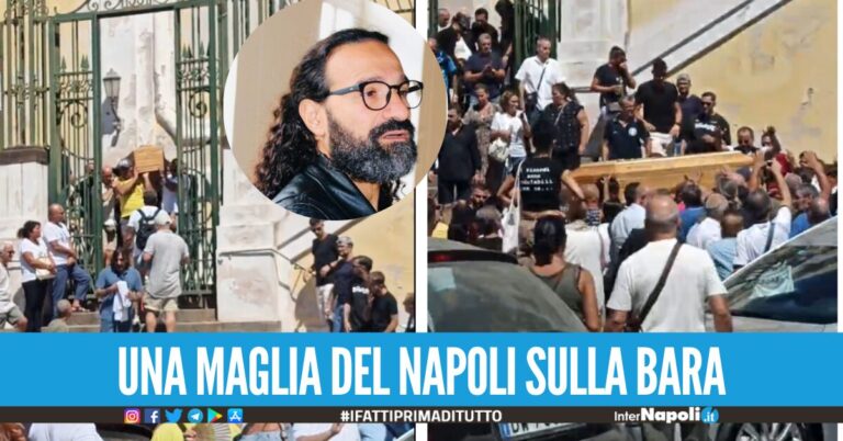 Funerale di Ettore Crò a Napoli, la sorella: "È un dolore che fa troppo male"