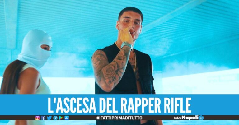 Rapper campano rompe la scena