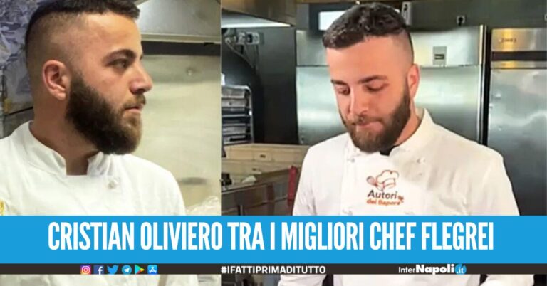 Cucina dei Campi Flegrei, tra i migliori giovani chef spicca Cristian Oliviero