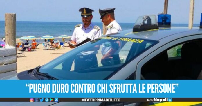 Giovani a nero sui lidi di Miseno e Miliscola, scoperti e multati alcuni stabilimenti balneari di Bacoli