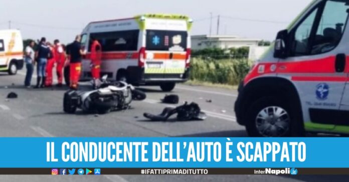 Gravissimo incidente a S. Antimo, due giovani di Melito in fin di vita travolti da un'auto pirata