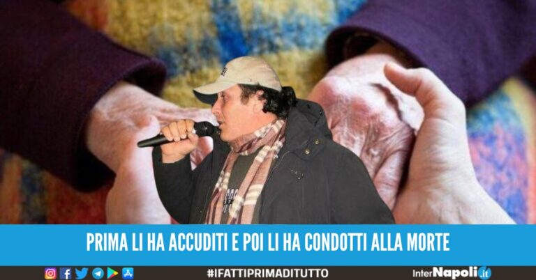 Badante napoletano uccide 4 anziani: “L’ho fatto perché avevo pietà di loro”