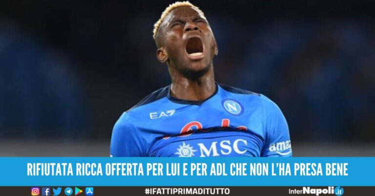Osimhen rifiuta ancora la cessione, gradisce solo una destinazione