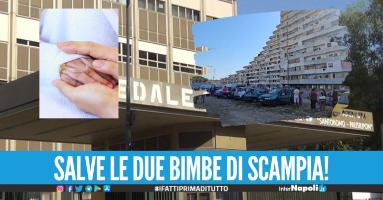 Il miracolo è avvenuto, le piccole Mya e Patrizia fuori pericolo erano rimaste ferite nel crollo della Vele Celeste a Scampia