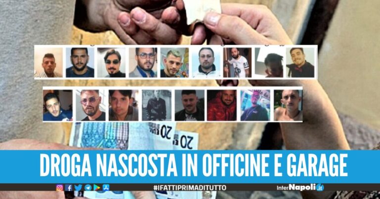 La gang dello spaccio tra Marano, Giugliano, Acerra ed il Casertano ognuno aveva un ruolo preciso
