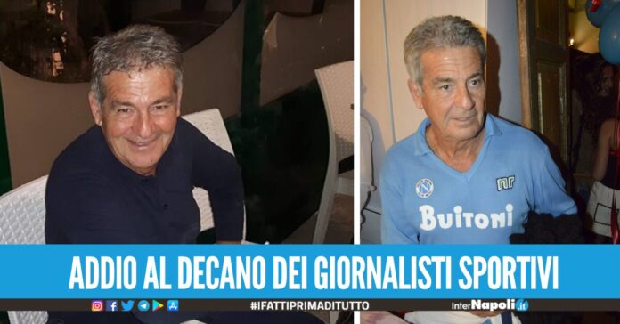 Lutto nel giornalismo sportivo napoletano, è morto Gianfranco Lucariello