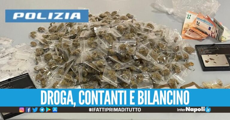 Sorpreso con un chilo di droga nel bauletto dello scooter, 40enne arrestato a Napoli