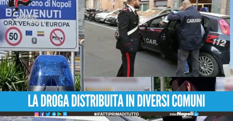 'Mesate' agli affiliati per lo spaccio, i nomi dei 18 arrestati nel blitz a Marano