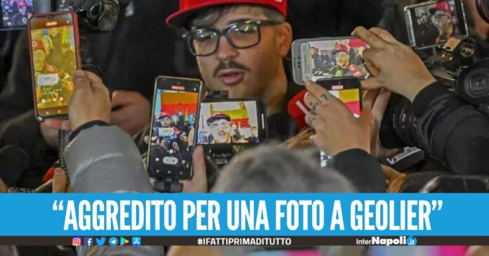 Mi ha dato un pugno in faccia, fans finisce in ospedale voleva fare una foto con Geolier