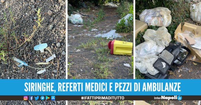 sversamento medicinali materiale sanitario ottaviano