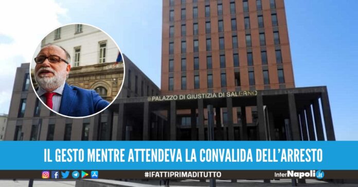 suicidio tribunale di salerno ciambriello