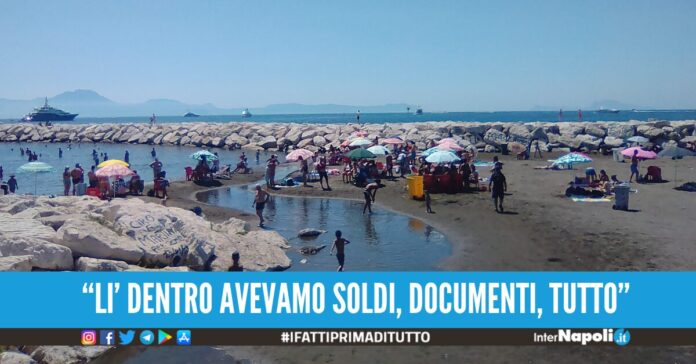 mappatella beach furto borse