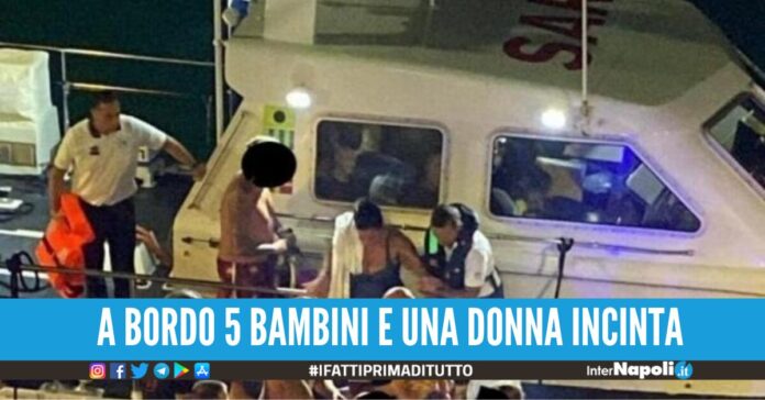 gommone resta in panne a gaeta