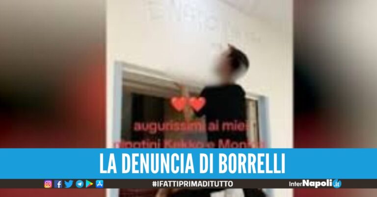 Pozzuoli. Festeggiano il neonato e imbrattano l’ospedale: sono stati denunciati