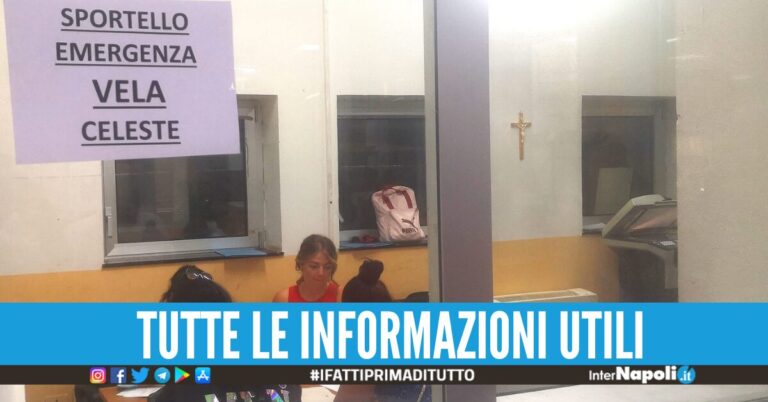 contributo sociale abitanti vele scampia