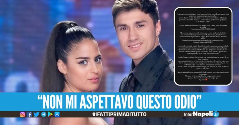 Perla Vatiero lascia i social dopo la rottura con Mirko Brunetti: “Sto andando in terapia”