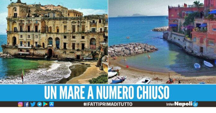 Stretta sull'accesso alle spiagge libere Donn'Anna e delle Monache