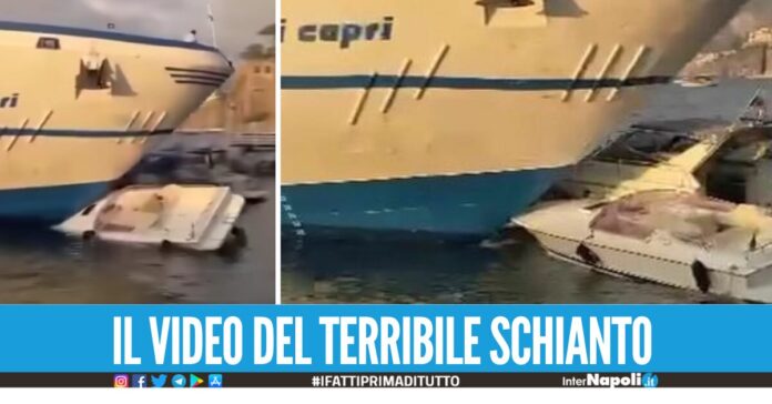 [Video]. Paura al porto di Sorrento, Caremar travolge le barche aperta inchiesta