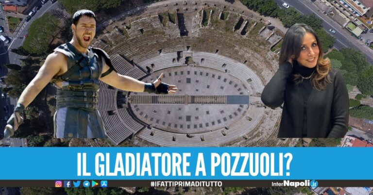 Vieni a Pozzuoli, assessore invita il “Gladiatore” Russell Crowe a visitare l'Anfiteatro