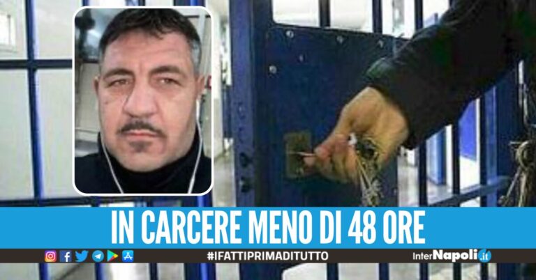 Mancato rientro a Ferragosto, di nuovo ai domiciliari il narcos Criscuolo