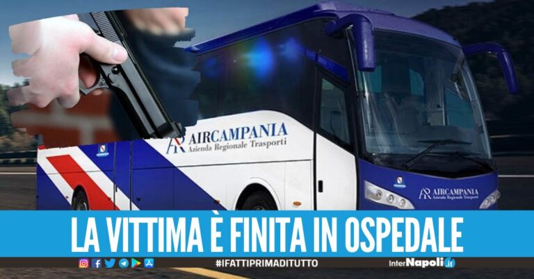 Violenza sul bus a Casoria, baby gang tenta di rapinare una donna ferita al volto