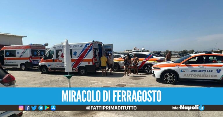 Bimbo si sente male dopo un tuffo a Ischitella, arrivano gli eroici soccorritori
