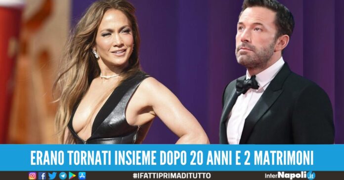 ben affleck jennifer lopez divorzio