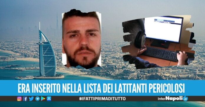 Evase dalla comunità di recupero di Nola, narcos catturato a Dubai