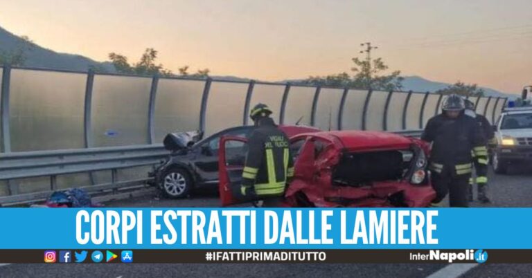 Bimba muore nell'incidente nel Salernitano, feriti il fratellino e i genitori