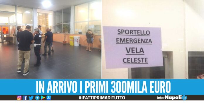 Sfollati dalla Vela a Scampia, sbloccati i contributi per 131 famiglie