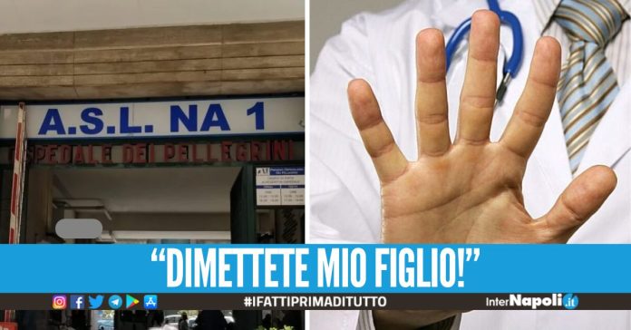 Aggressione al Vecchio Pellegrini, papà di un paziente in aritmia pretende le dimissioni del figlio