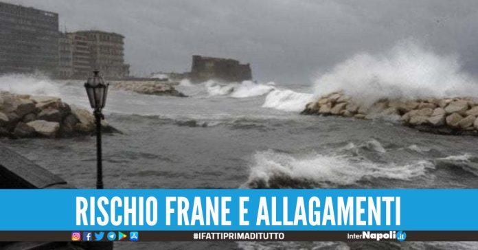 Ancora forti temporali in Campania allerta meteo gialla per 24 ore