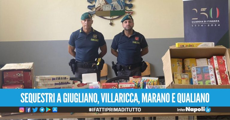 Oltre 120mila articoli scolastici pericolosi, blitz a Napoli e provincia: nei guai 20 persone