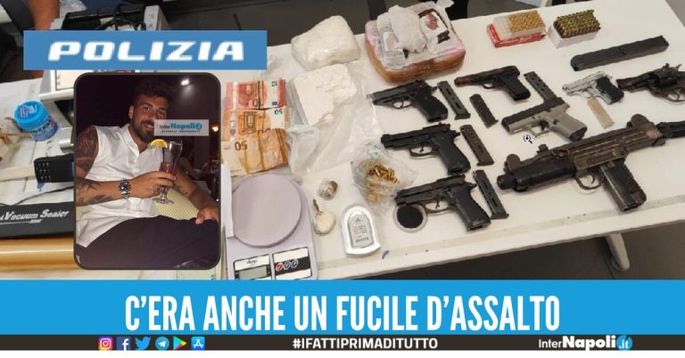 Arsenale in un garage a Napoli, il custode finisce ai domiciliari