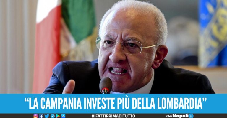 De Luca e la campagna "La Campania delle eccellenze"