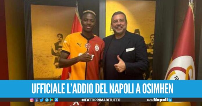 Il Napoli ufficializza la cessione di Osimhen, ufficiale l'opzione sul rinnovo del contratto